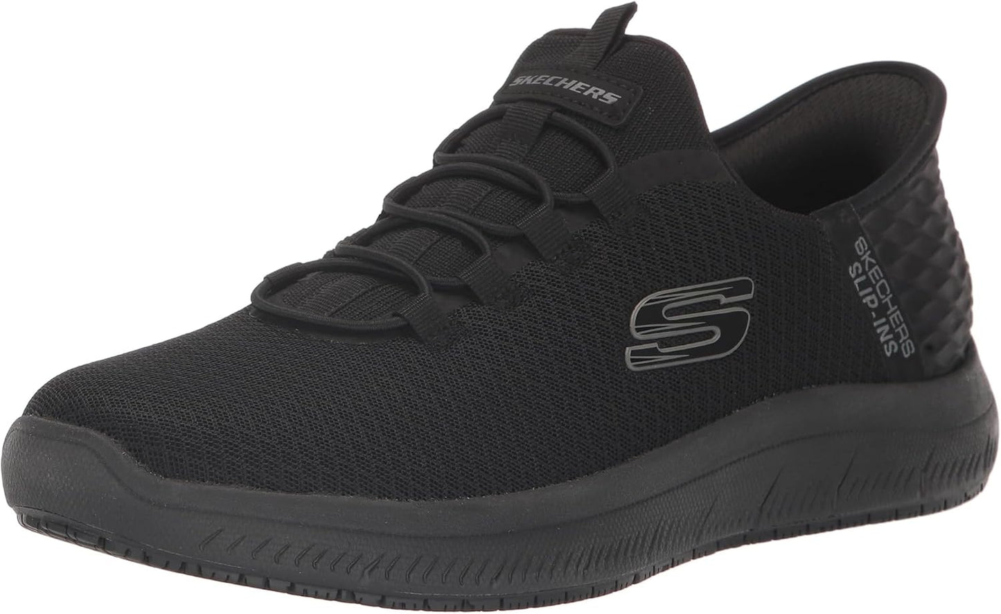 Skechers Mens Summits Colsin Sr Hands Free Slip-Ins for Comfort