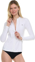 Hurley Women's Full Zip Rash Guard for Sun Protection & Style