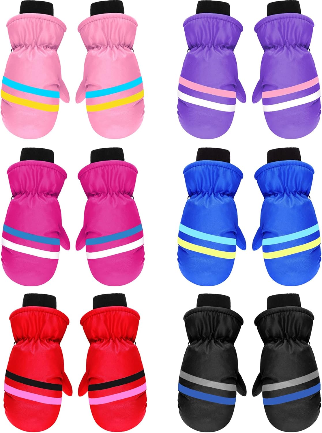 Waterproof Kids Winter Snow Mittens - Stay Warm & Dry!
