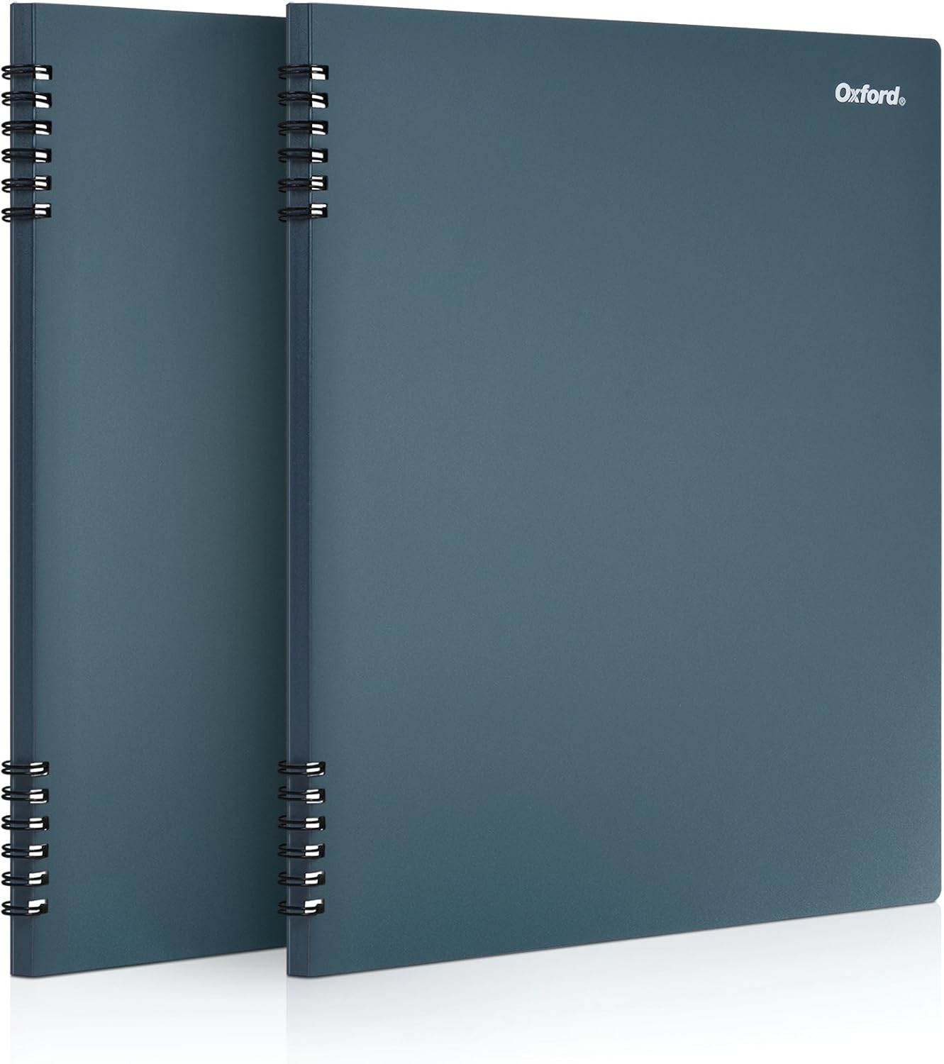 Oxford Stone Paper Notebook 2-Pack, Blue Cover, 60 Sheets, Eco-Friendly Writing Journal