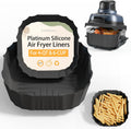 Silicone Air Fryer Liners by SortNStore: Crispy Food Every Time!