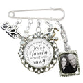 Missing You as I Graduate Memorial Tribute Pin - Customize Photo Frame