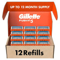 Gillette Fusion5 Razor Blade Refills for a Comfortable Shave