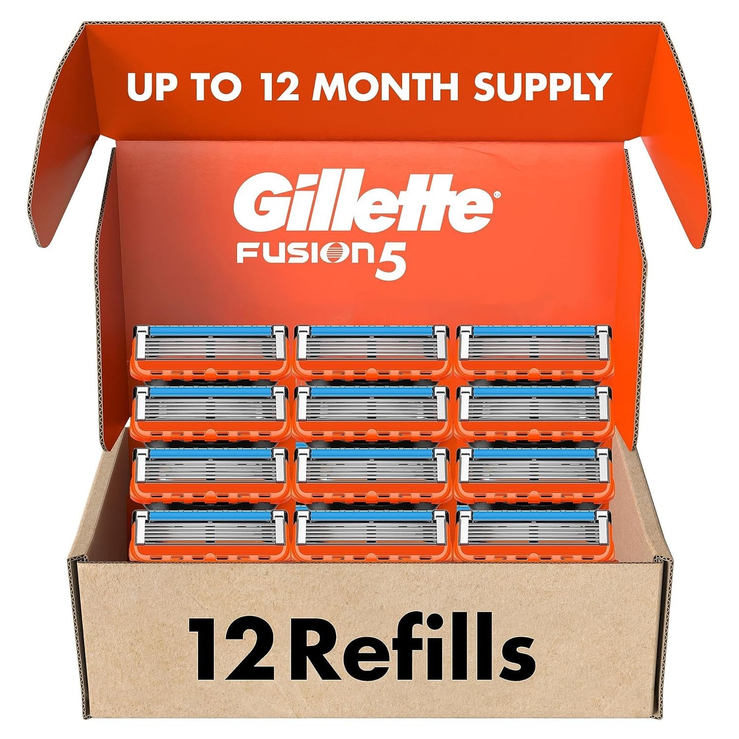Gillette Fusion5 Razor Blade Refills for a Comfortable Shave