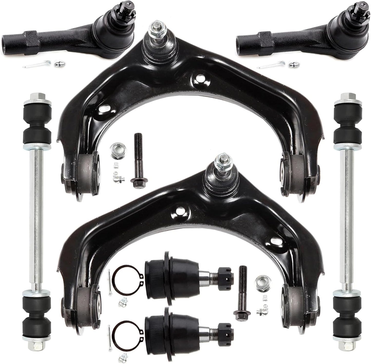 8pc Front Upper Control Arm and Ball Joint Set for Ford Explorer