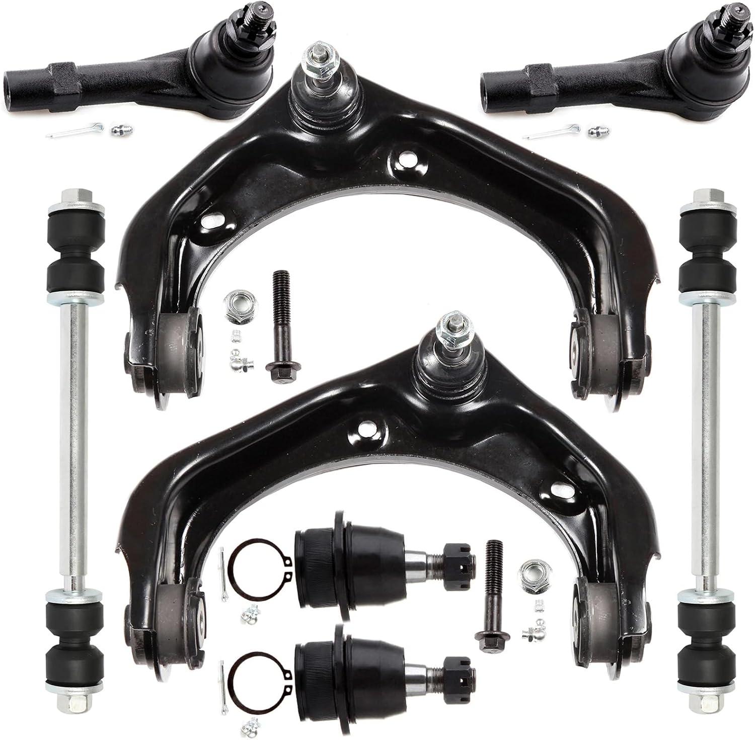 8pc Front Upper Control Arm and Ball Joint Set for Ford Explorer