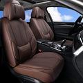 Coverado Front and Back Seat Covers 5 Pieces - Waterproof Nappa