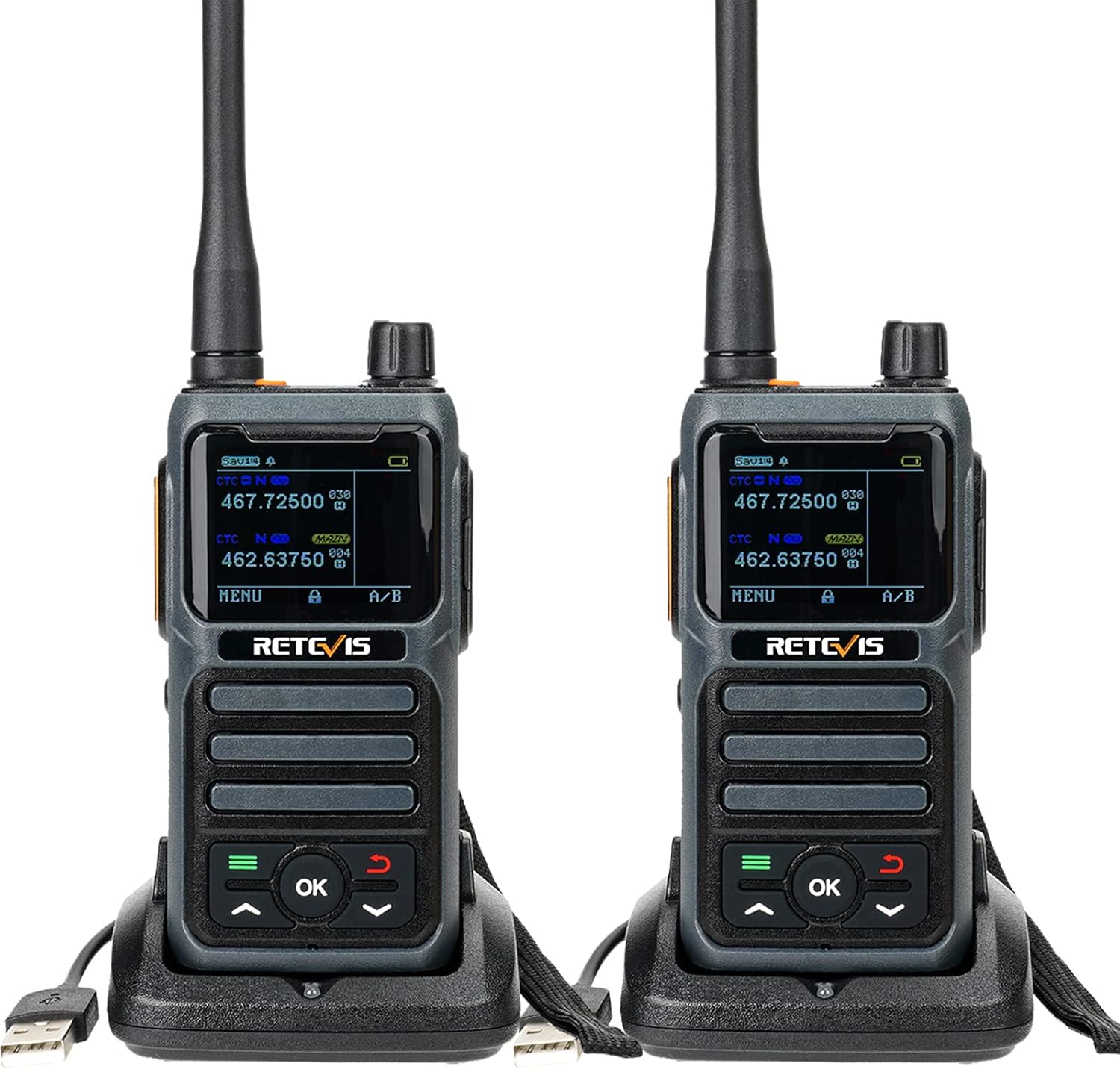 Retevis RB17P GMRS Handheld Radio for Long Range Communication