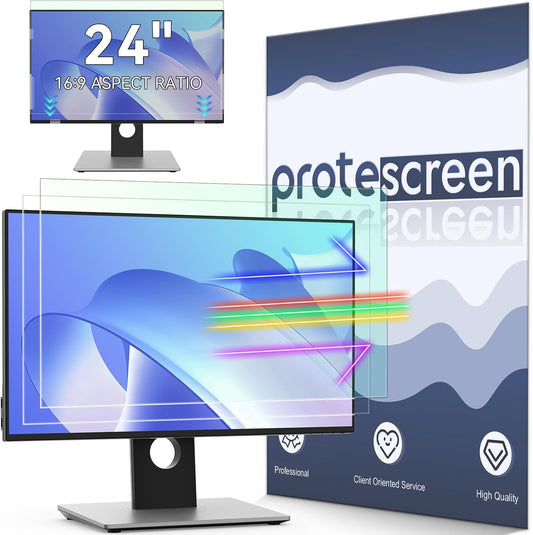 24 Inch Anti Blue Light Screen Protector for Eye Protection