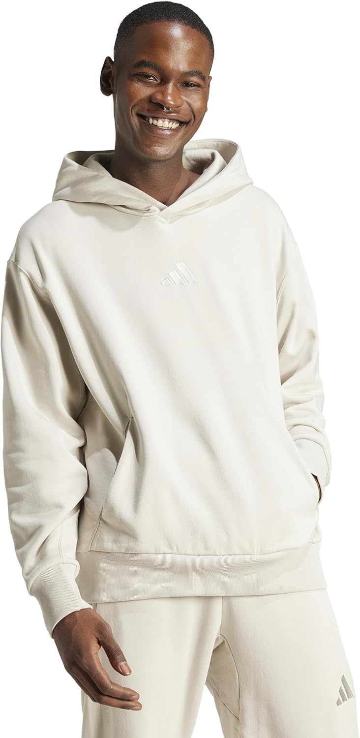 adidas Men's All Szn Fleece Loose Hoodie for Ultimate Comfort