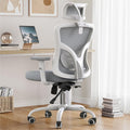 Ergonomic Office Chair with Adjustable Lumbar and Headrest - Comfort