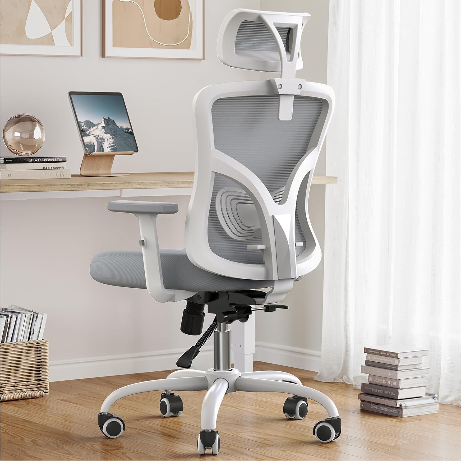 NOBLEWELL Ergonomic Office Chair with Adjustable Lumbar Support