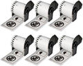 BETCKEY Black on Clear Continuous Tape for Brother QL - 6 Rolls