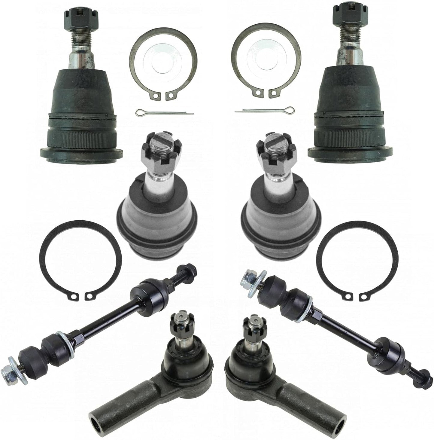 TRQ Front Steering & Suspension Kit for 2006-2010 Dodge Ram 1500