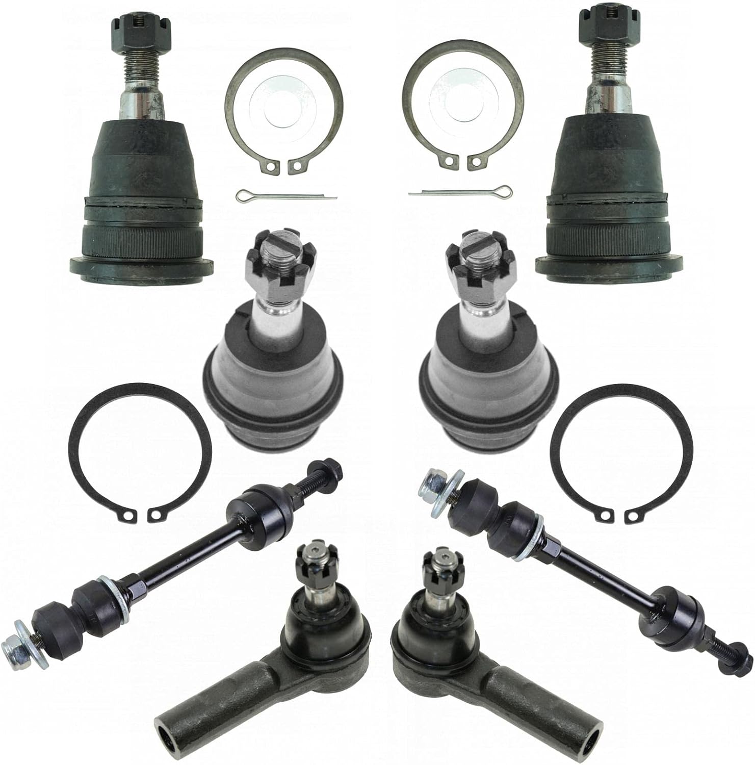 TRQ Front Steering & Suspension Kit for 2006-2010 Dodge Ram 1500