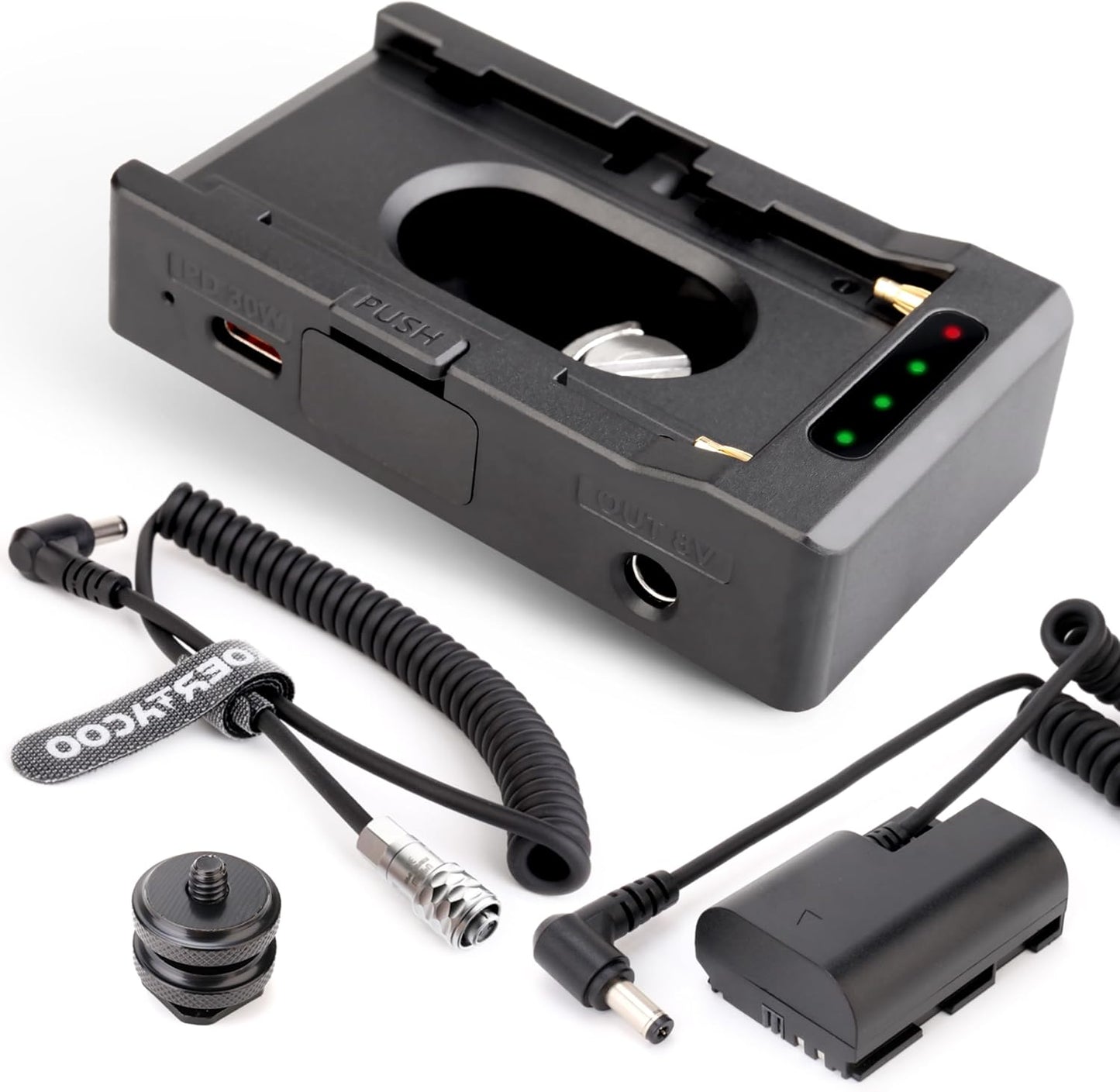 NP-F Battery Adapter Plate for Blackmagic Pocket Cinema Cameras