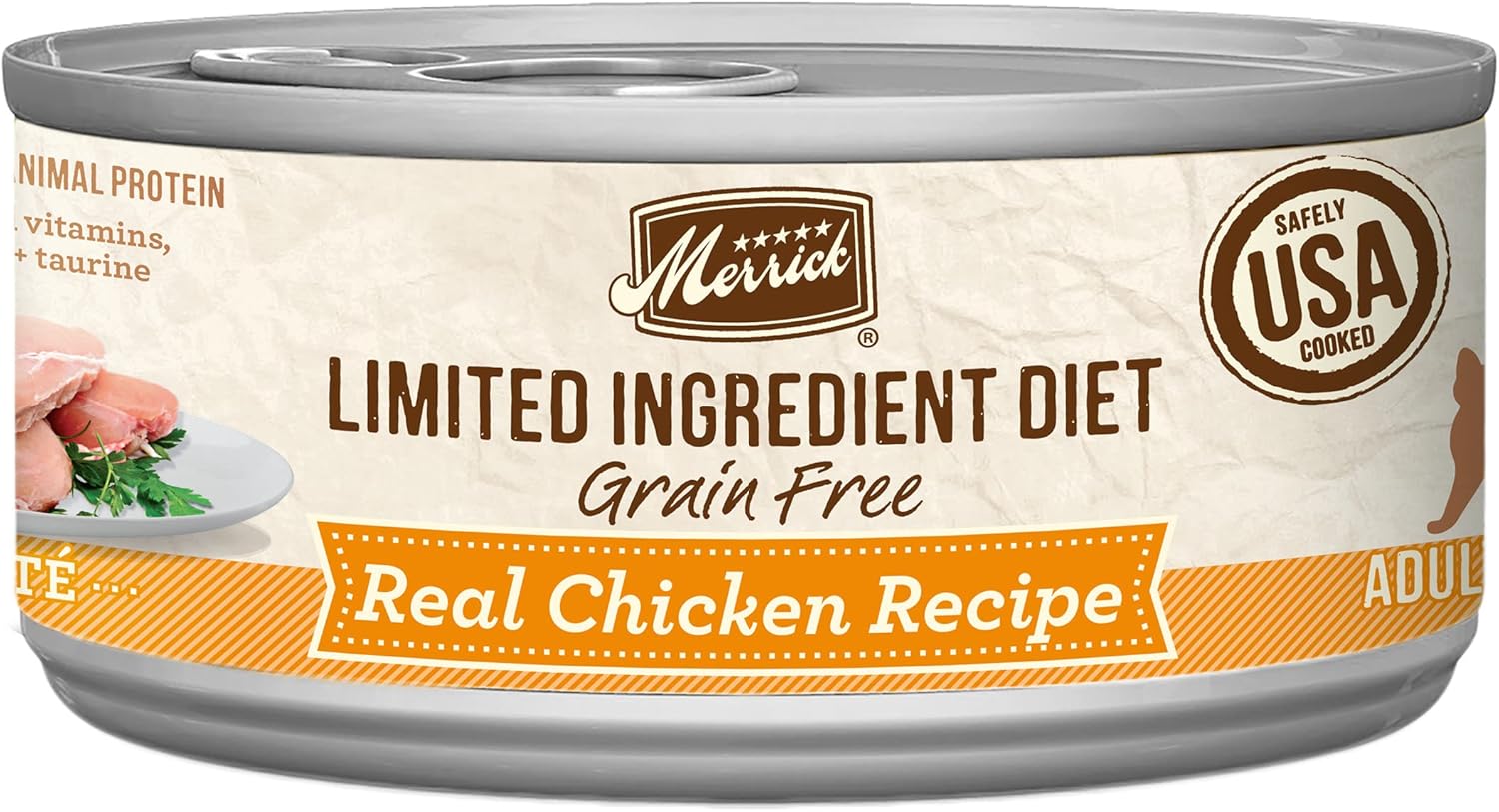 Merrick Limited Ingredient Diet Grain Free Chicken Canned Cat Food