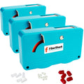 Fiber Optic Cable Cleaning Box 3 Pack - Fast LC & SC Cleaner