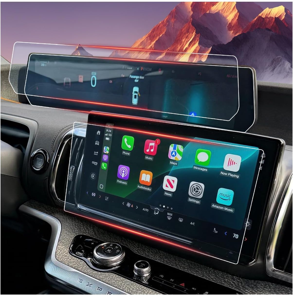 2025~2026 Ford Expedition Screen Protector - 9H+ Tempered Glass