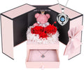 Preserved Rose Gifts for Her with Sterling Silver Necklace - Timeless