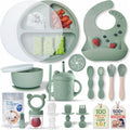 Remonda 23-Piece BPA-Free Silicone Baby Feeding Set - Strong Suction