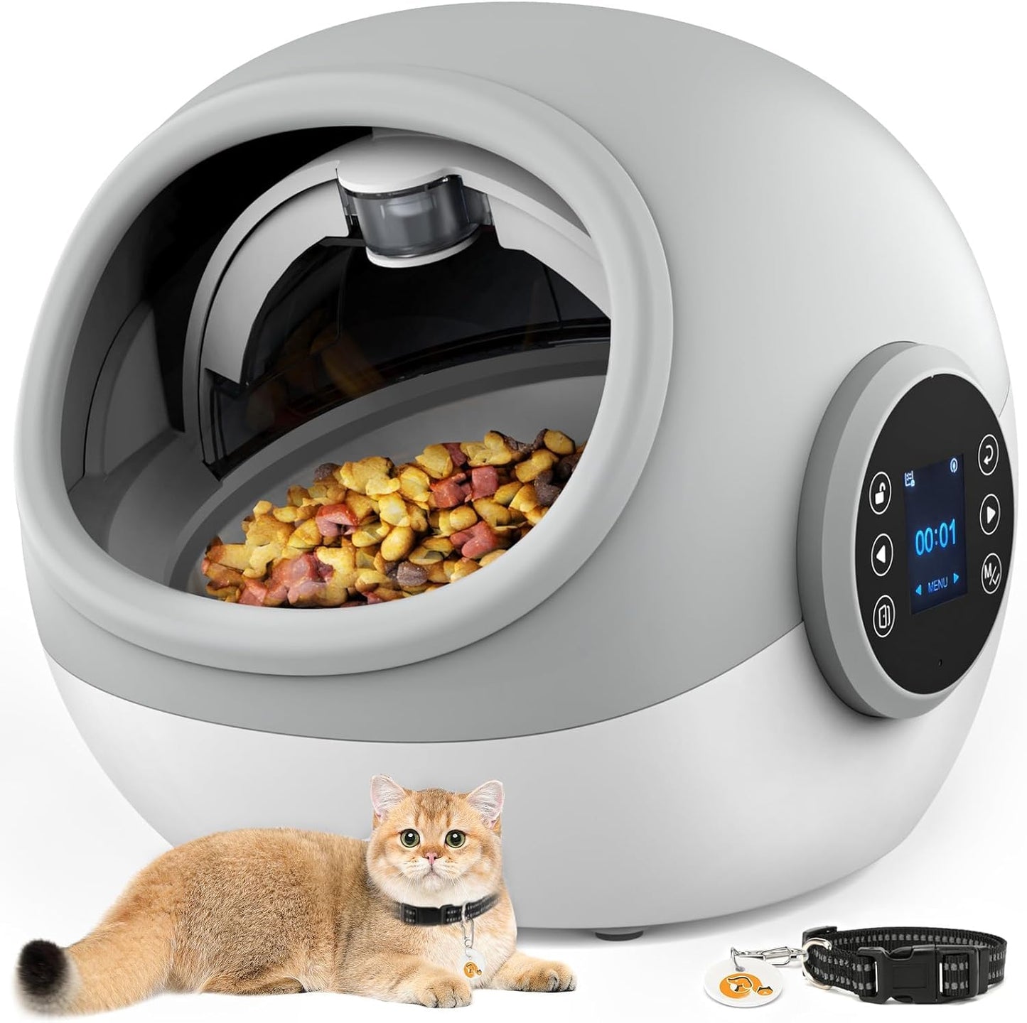 Lesotc RFID Auto Cat Feeder - Prevents Food Theft