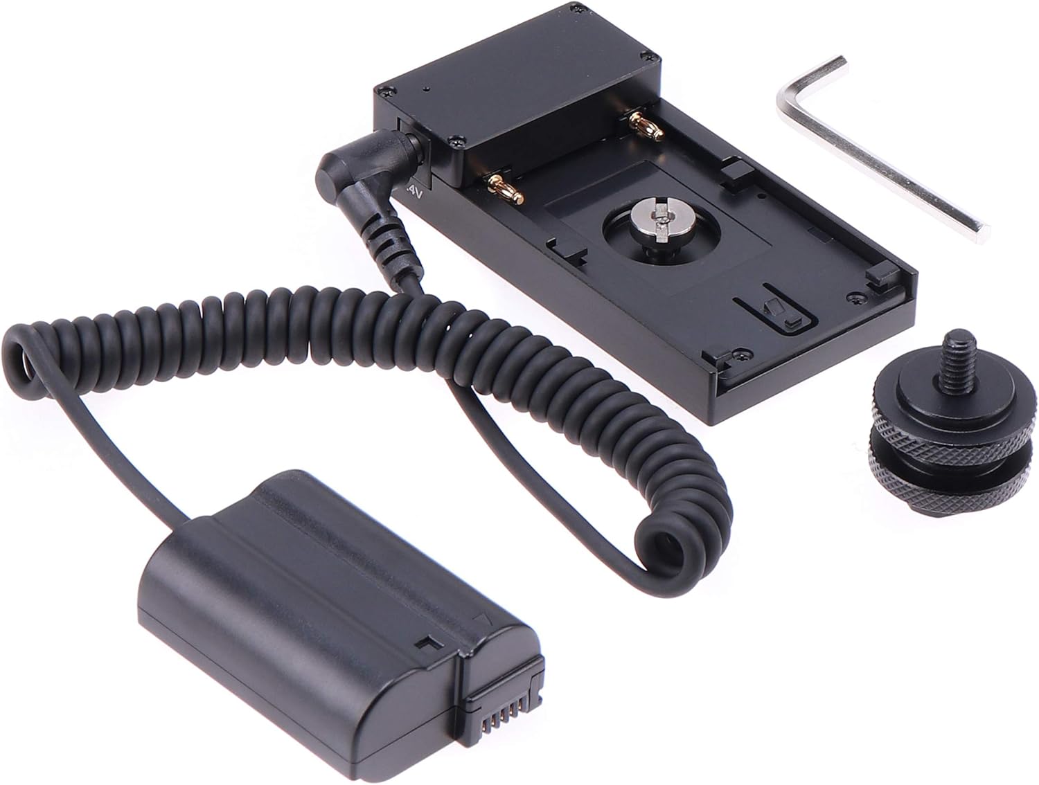 Fotga Power Adapter Cable for NP-F Series and Nikon Cameras