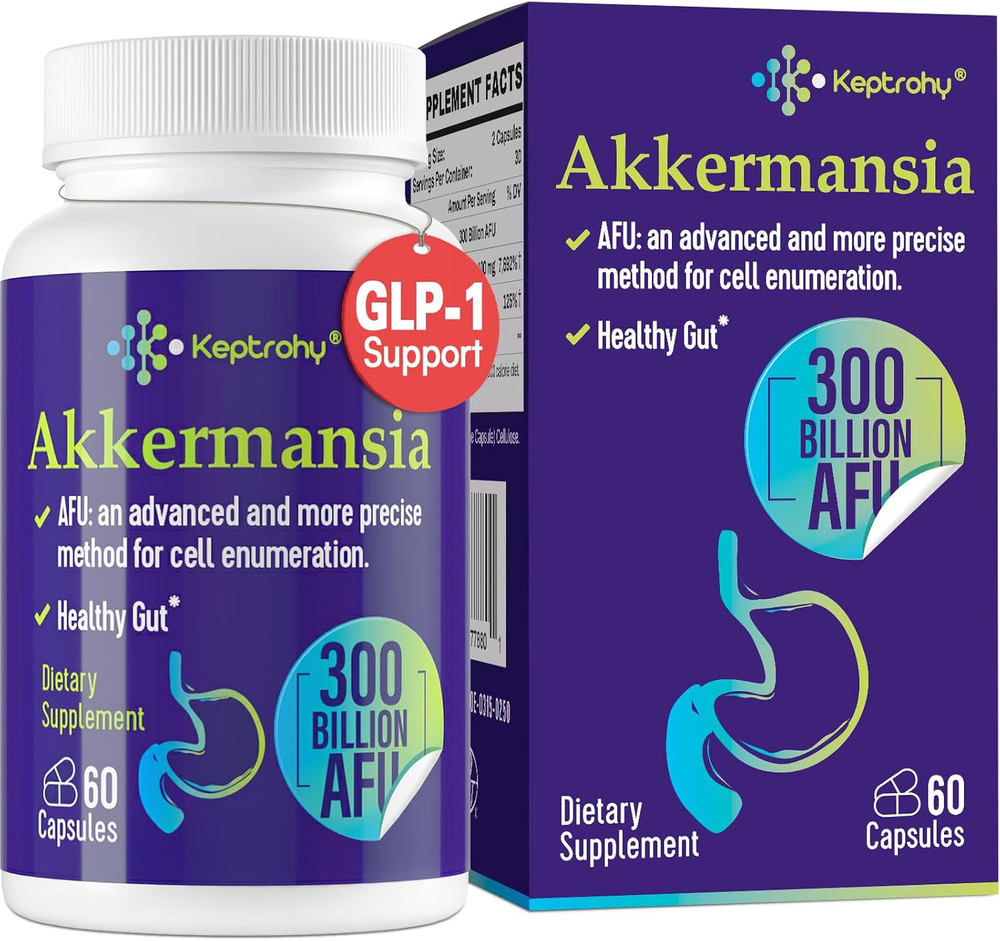 300 Billion AFU Akkermansia Probiotic for Enhanced GLP-1 Health