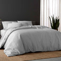 DOZ Duvet Cover Set Full/Queen 90x90 Dove - Cooling Bamboo Viscose