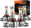 SEALIGHT 9005 9006 Fog Light Bulbs HB3 HB4 - Plug and Play Mini Size