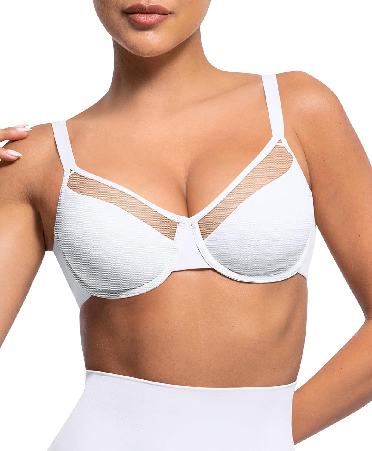 Minimizer Bras for Women Full Coverage Unlined Underwire Comfort