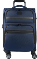 KROSER Softside Expandable Carry On Luggage 20in - Lightweight, USB