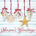 Seasons Greetings Cocktail Napkins | Boston Int'l 3-Ply Paper | 20-Count