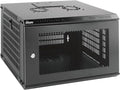 6U Wall Mount Rack Network Cabinet 450mm Deep - Lockable Mesh Door