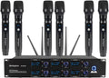 6-Channel UHF Wireless Microphone System BR-600UM - Metal Handhelds