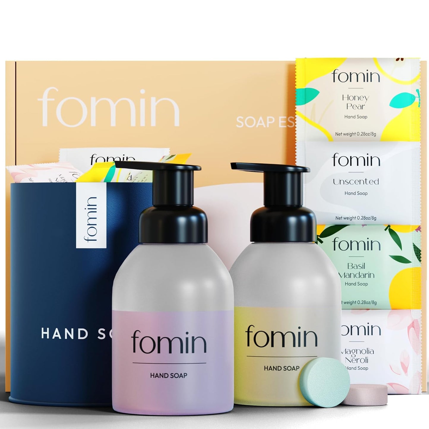 FOMIN Foaming Hand Soap Essential Kit - Eco-Friendly Variety Pack