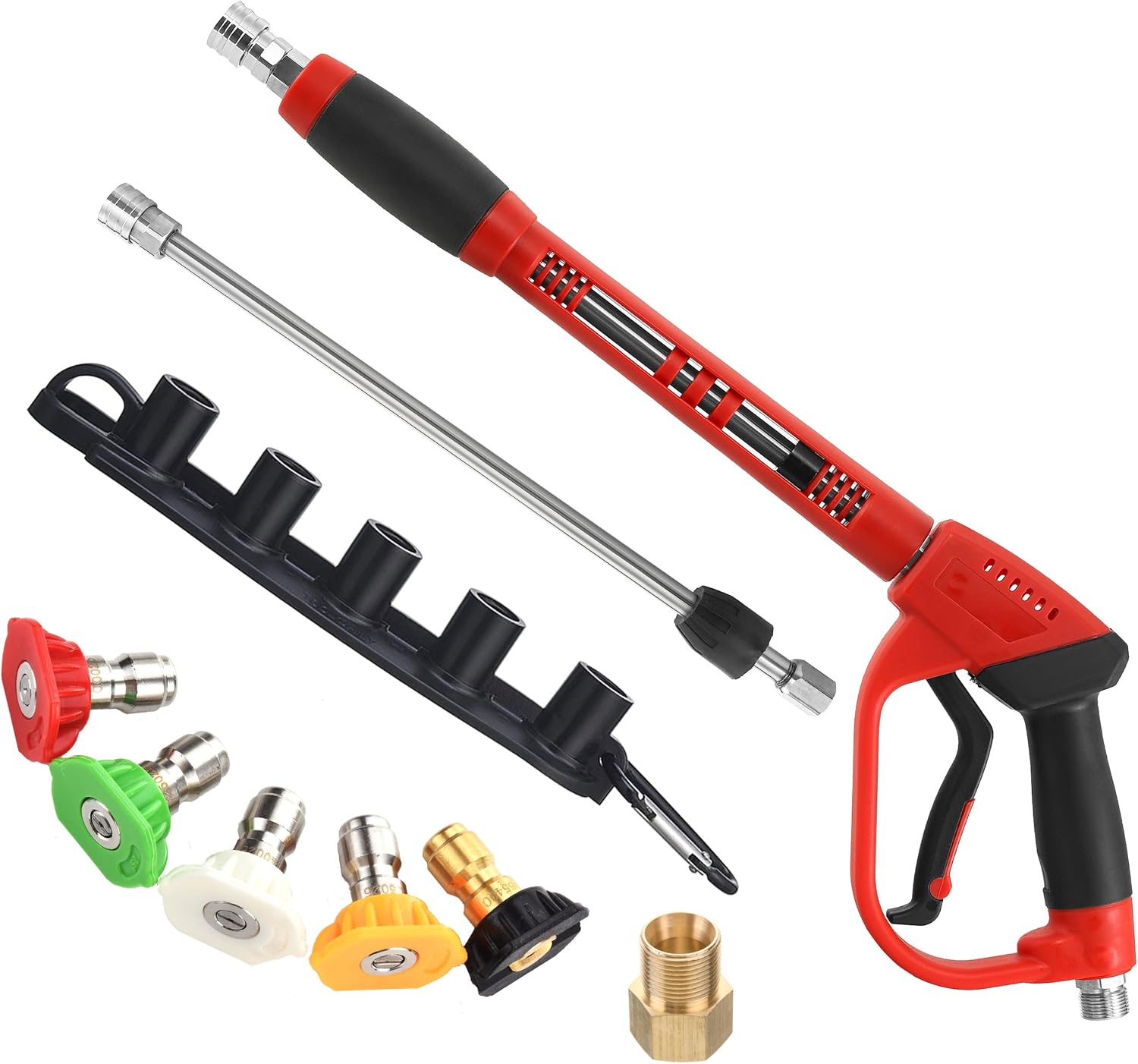 Tool Daily Deluxe Pressure Washer Gun - 5000 PSI Power
