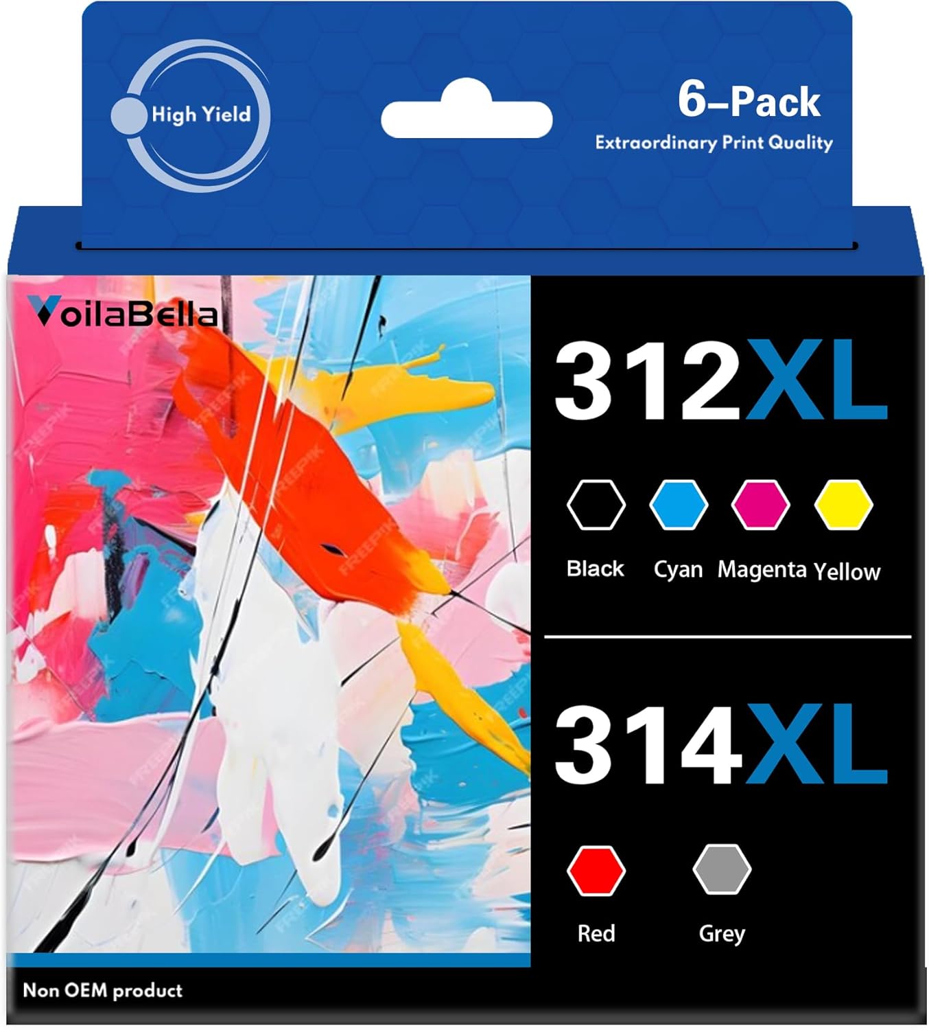 312XL 314XL Remanufactured Ink Cartridges for Epson Printers