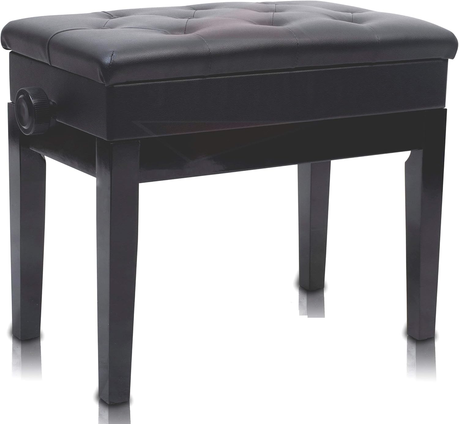 Griffin Adjustable Piano Bench with Storage for Musicians