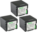 Kastar 3-Pack CGA-DU21 Battery Replacement - High Capacity 2900mAh