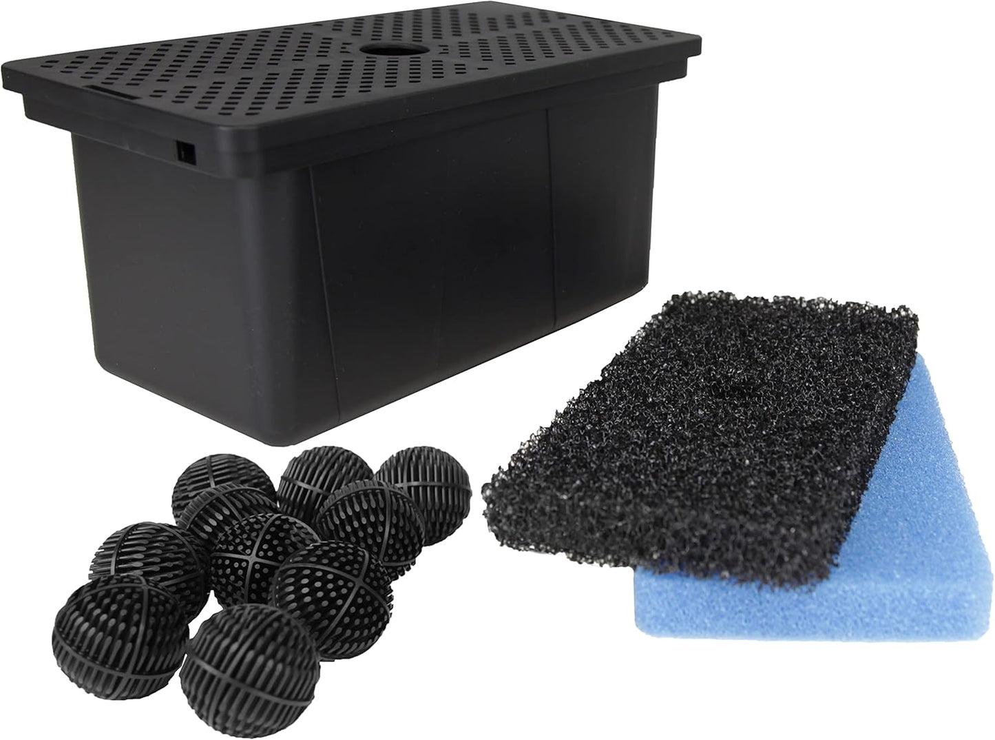 TotalPond Universal Pump Filter Box for Small Ponds Up to 500 Gallons