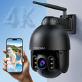 4K/8MP Wireless Outdoor Security Camera - Auto Tracking & Color Night