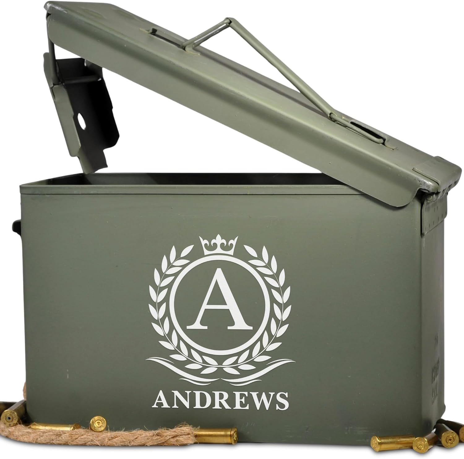 Personalized Ammo Box For Men - Custom Gift Set For Him
