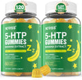 5-HTP Gummies + GABA Melatonin Free - Natural Relaxation & Better Rest
