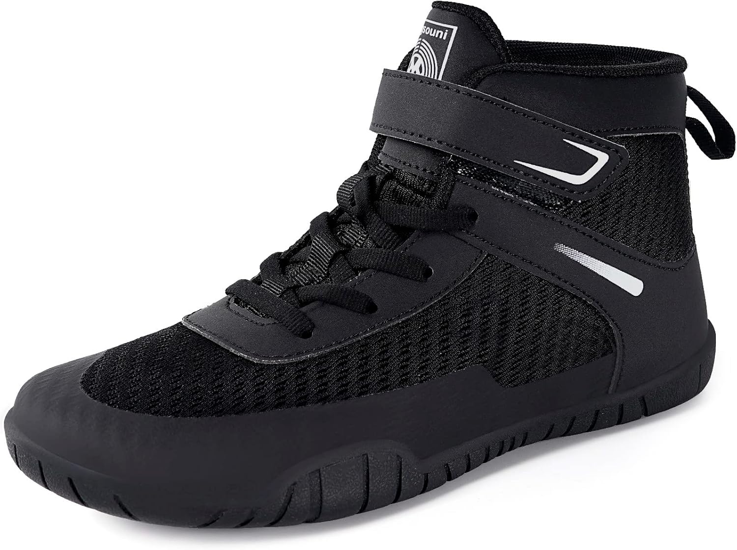 Sisttke Kids Wrestling Shoes for Boys and Girls Fitness Sneakers