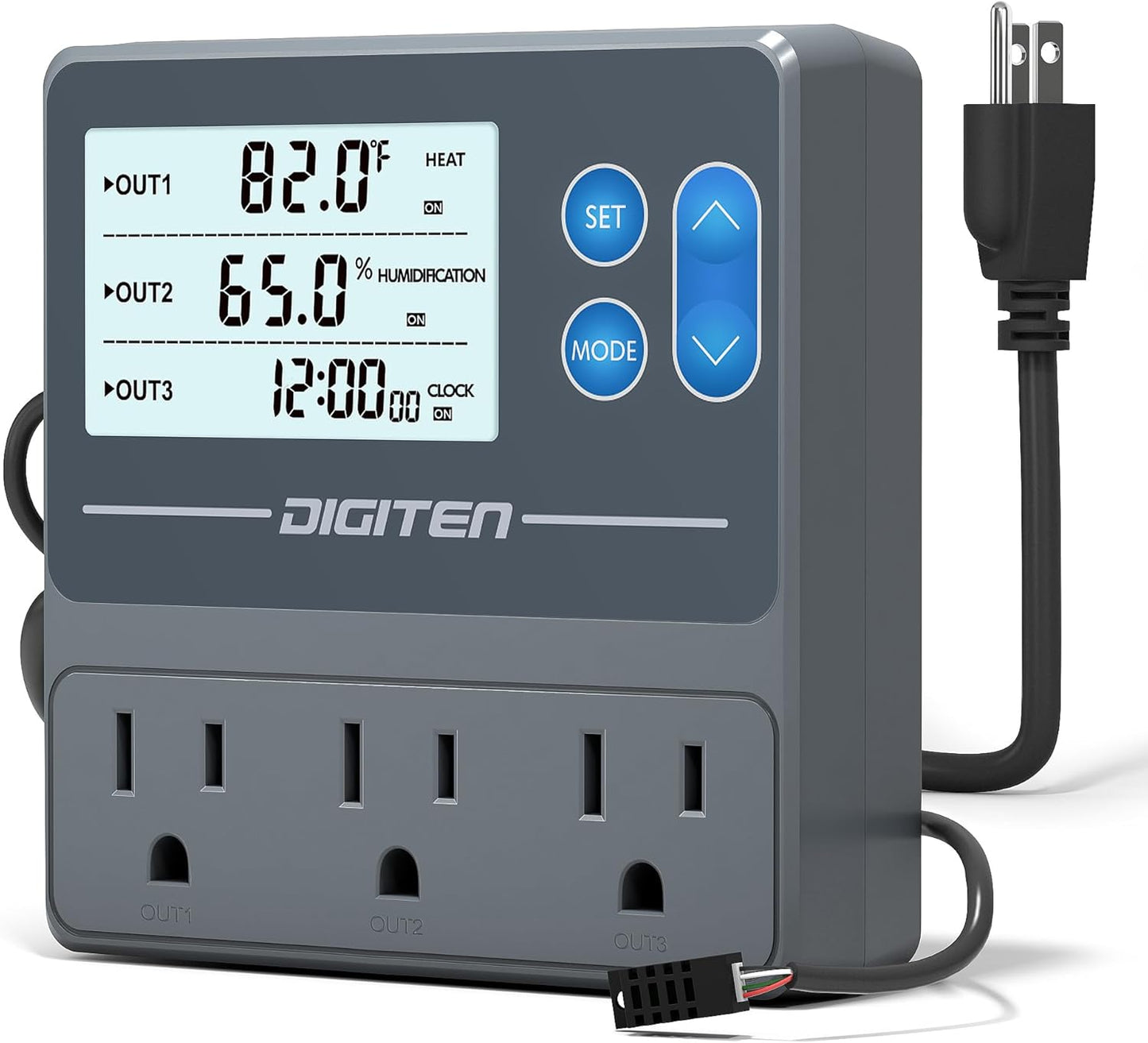 Digital Temperature Humidity Controller for Reptiles and Mushrooms