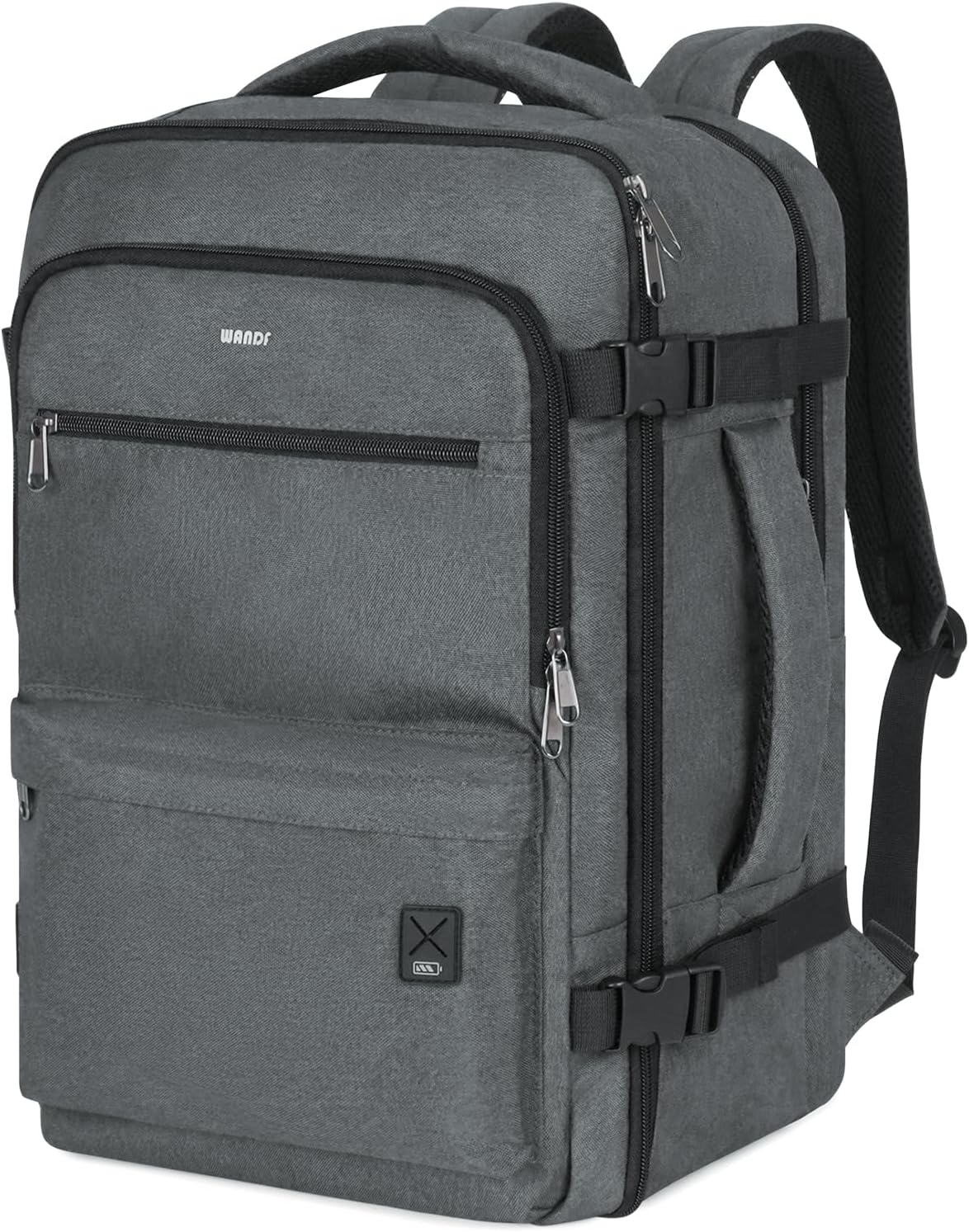 WANDF 17-Inch Laptop Travel Backpack for Spirit Airlines