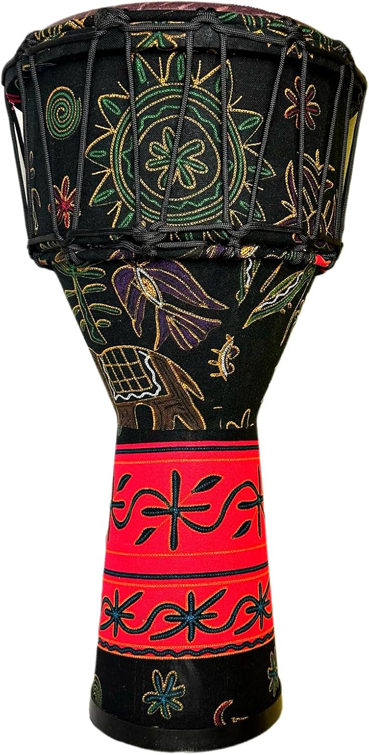 10inch Djembe Drum for Sound Healing and Percussion Fun