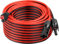 10AWG Solar Panel to Anderson-Style Connector Extension Cable 50FT