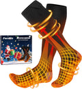 Heated Socks for Men Women - Rechargeable Electric Warmth